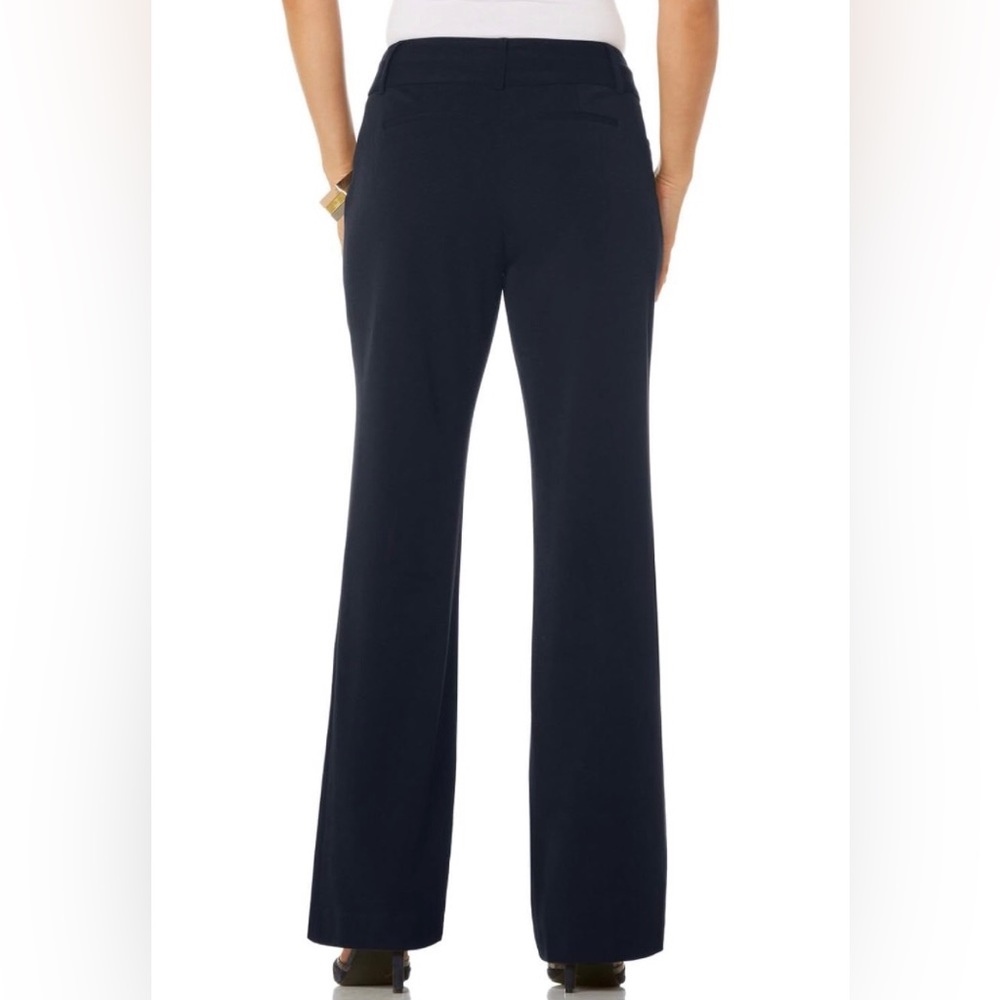 NWT Rafaella Curvy Fit Gabardine Bootcut Stretch Dress Pants Sz 16W - Picture 1 of 5